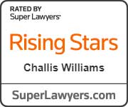 Rated By Super Lawyers | Rising Stars | Challis Williams